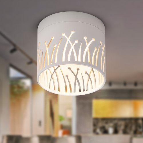 Светильник OL54 WH под лампу GX53 IP20 настенно-потолочный спот бел. Эра Б0061191