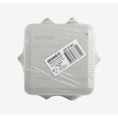 Коробка уравнивания потенциалов KUPR 100х100х50мм шина 6х9 8 групп IP55 KUPR-100-100-50 ЭРА Б0051417