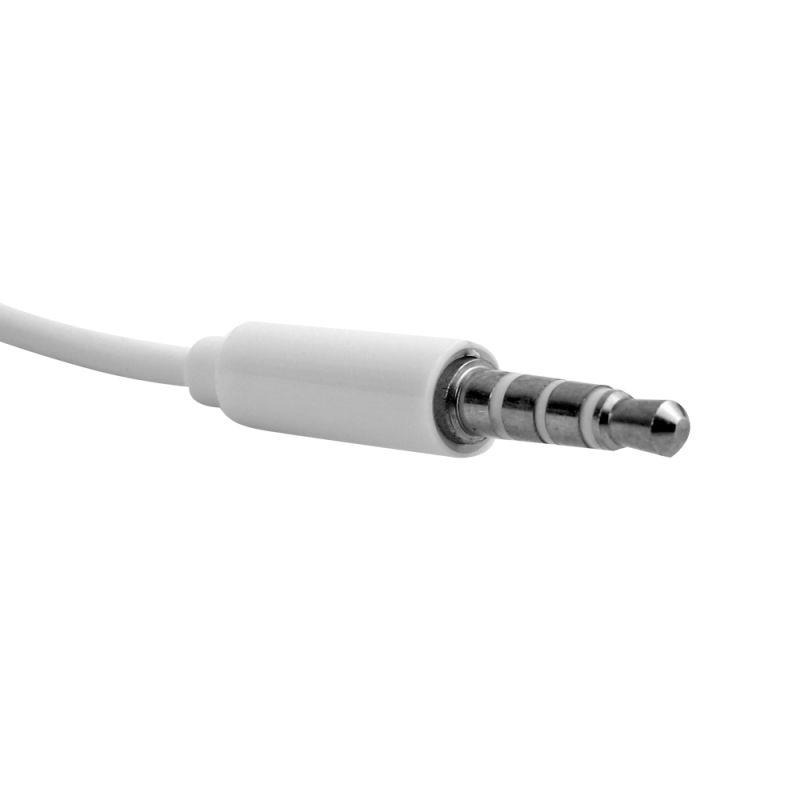 Наушники вкладыши с микрофоном проводные ELX-WHP01-C01 3.5мм 1.2м коробка бел. Ergolux 15281