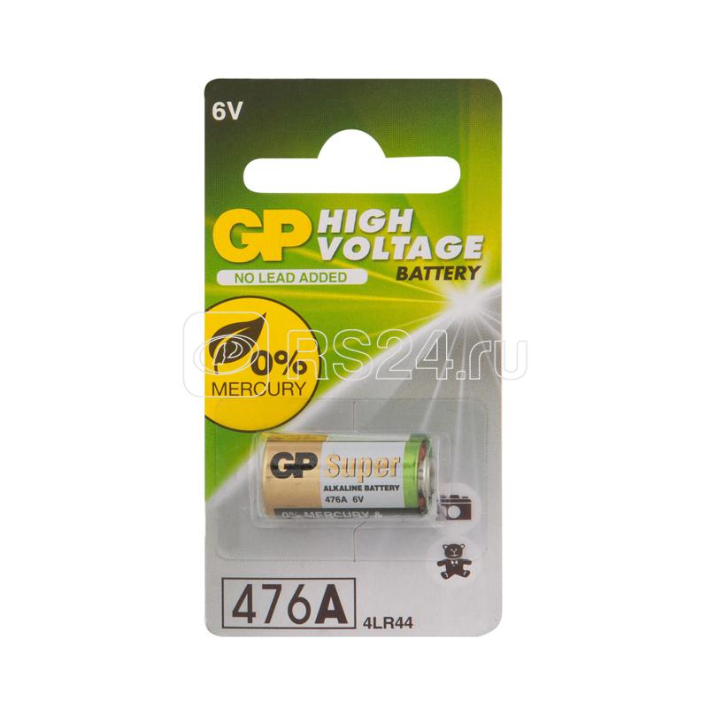 Элемент питания алкалиновый 4LR44/476A/28A/PX28 6В (блист.1шт) GP 3059