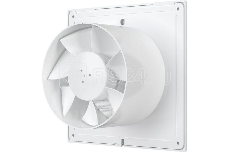 Вентилятор вытяжной осевой с антимоск. сеткой обратным клапаном 150мм бел. ERA E 150 S C