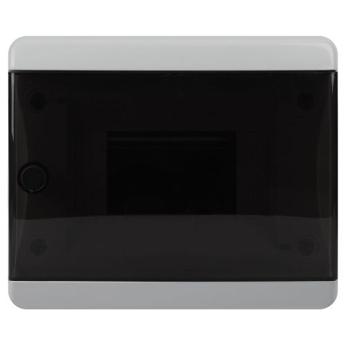 Корпус навесной ЩРН-П-6 ЭРА COMFORT IP41 прозр. крышка пластик. бел. ЭРА Б0067468