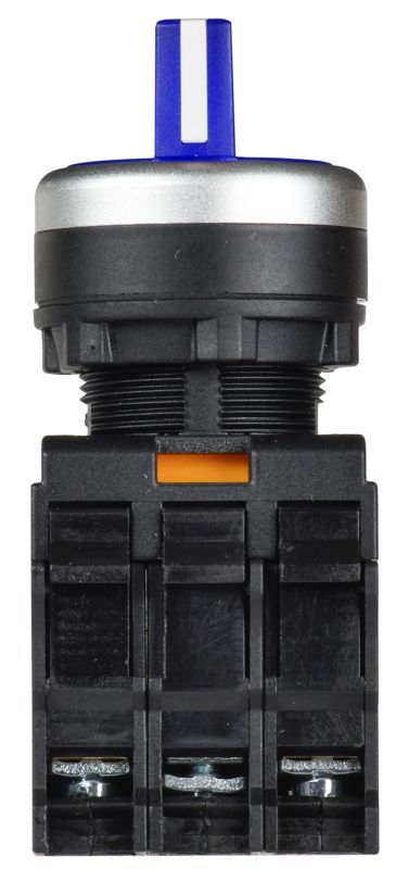 Переключатель 3 полож. 2НО с подсветкой син. MASTER IEK MI-SW60-20XD-4-14-3-K07
