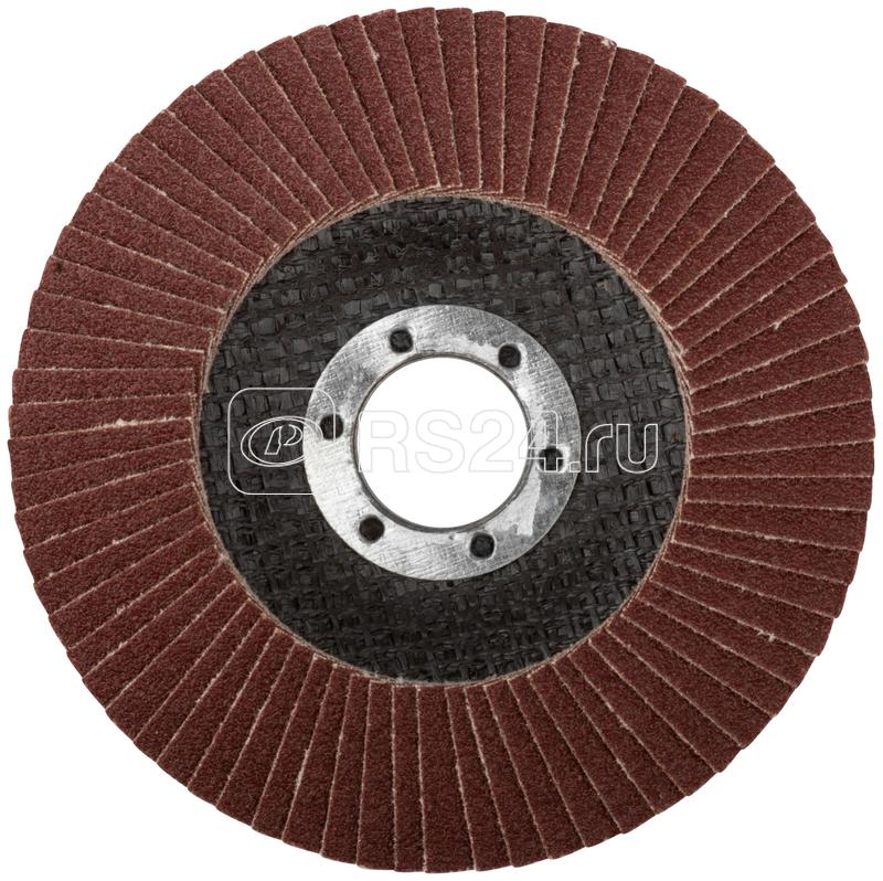 Круг лепестковый торцевой 115мм Р 80 FIT 39544