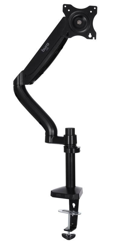 Кронштейн для мониторов ЖК M10 15-32дюйм макс.9кг крепление к столешнице поворот и наклон черн. BURO 1174939
