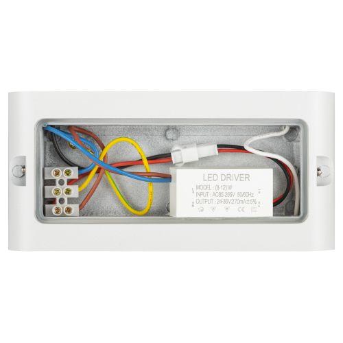 Светильник светодиодный WL41 WH 10Вт 3500К для интерьера/фасадов IP54 бел. Эра Б0054419