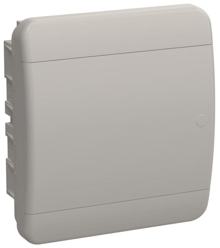Корпус ЩРВ-П-8 TEKFOR IP41 бел. дверь пластик. IEK TF5-KP13-V-08-41-K01-K01