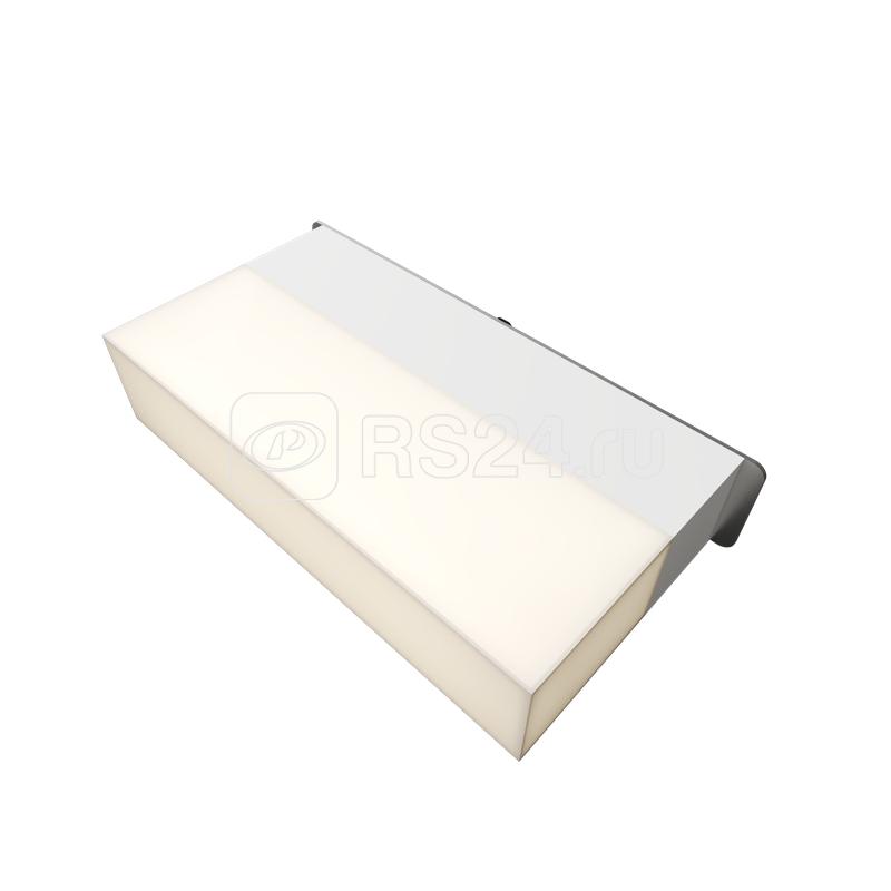 Светильник светодиодный RVE-LBX-LUMO60-PLAZA5020010-1-GR прямоугольник грильято 1шт 40х190х100мм 16Вт встраиваемый 4000К бел. RVElektro RVE00003293