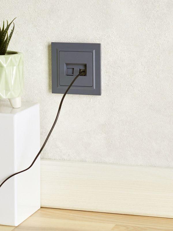 Розетка компьютерная 2-м СП BRITE RJ45 кат.5E РК10-2-БрМ механизм маренго IEK BR-K20-1-K35