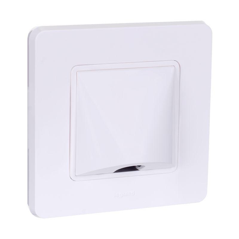 Вывод кабеля Inspiria с зажимом для крепления бел. IEK 673890