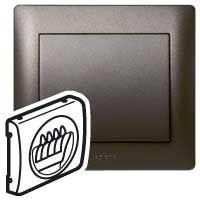 Панель лицевая двойн. для роз. колонки темн. бронза Galea Life Leg 771225