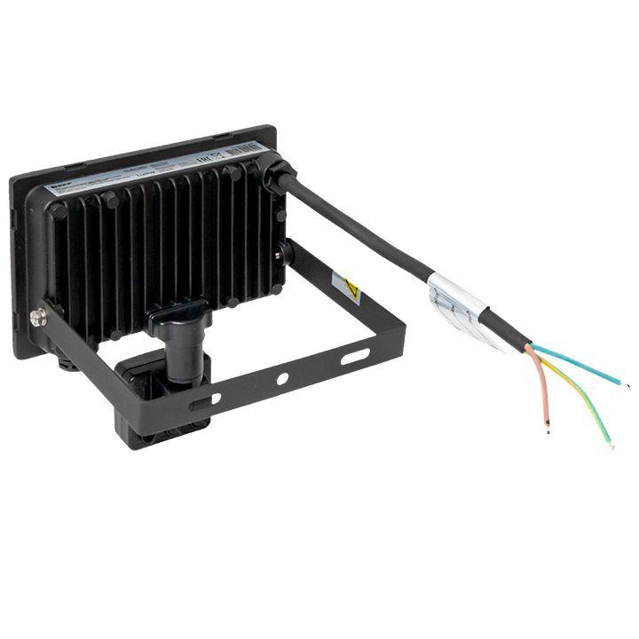 Прожектор светодиодный СДО-3004 50Вт 6500К IP54 с инфракрасным датчиком движения EKF FLL-3004-50D-6500