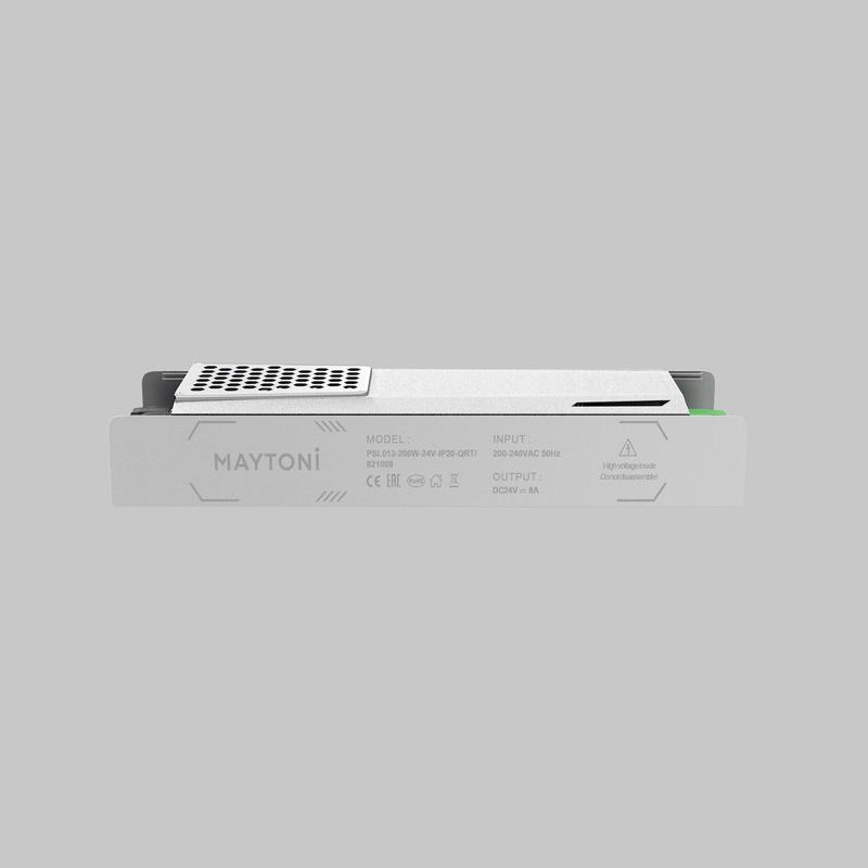 Блок питания PSL013 24В 200Вт IP20 QRT Maytoni 821008