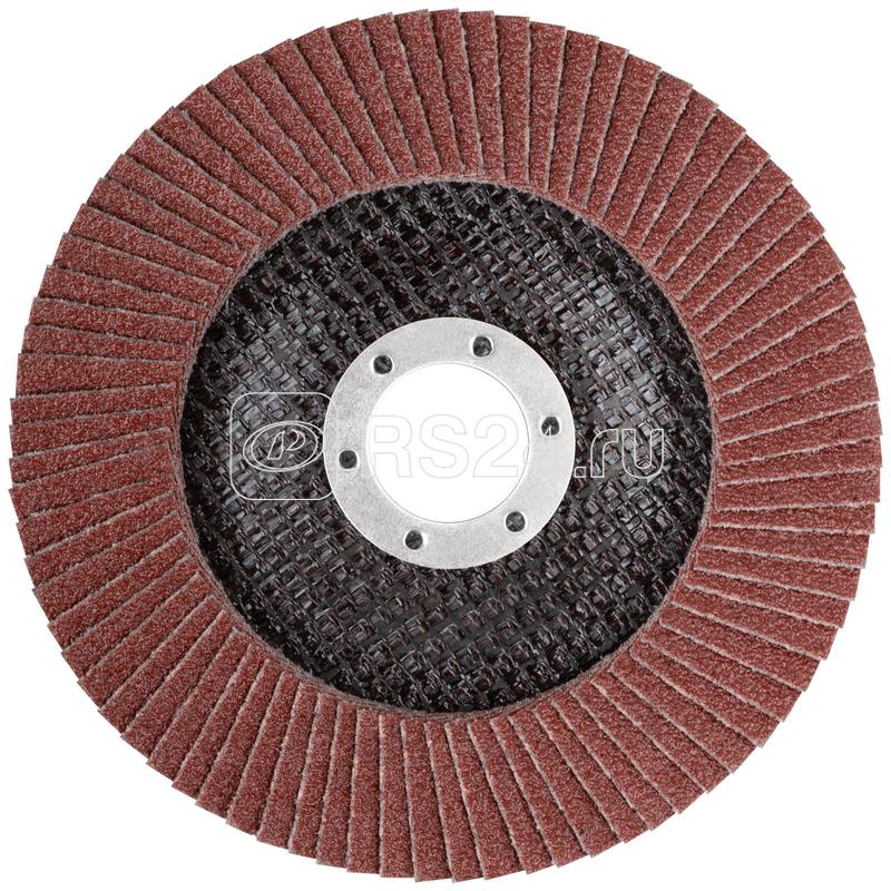 Круг лепестковый торцевой плоский 125мм P 80 MOS 39876М