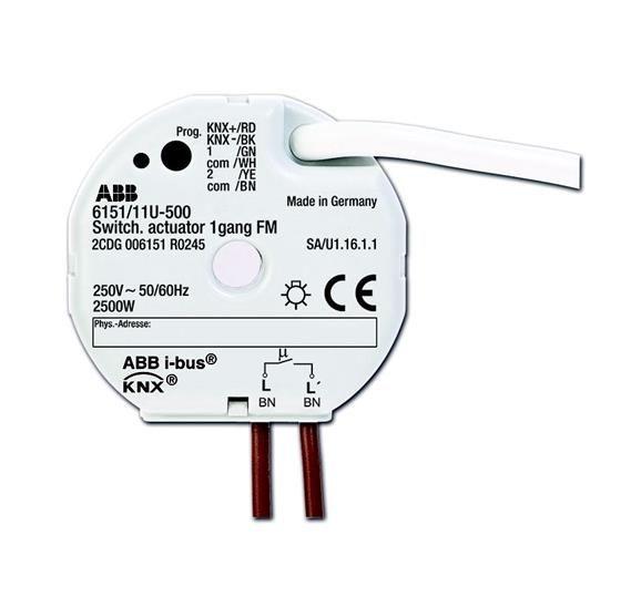 Активатор релейный 1-канальный 16А FM 6151/11 U-500 ABB 2CKA006151A0245