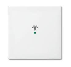 Клавиша одинарная SRL-1-94 free@home освещение Basic 55 альп. бел. ABB 2CKA006220A0670