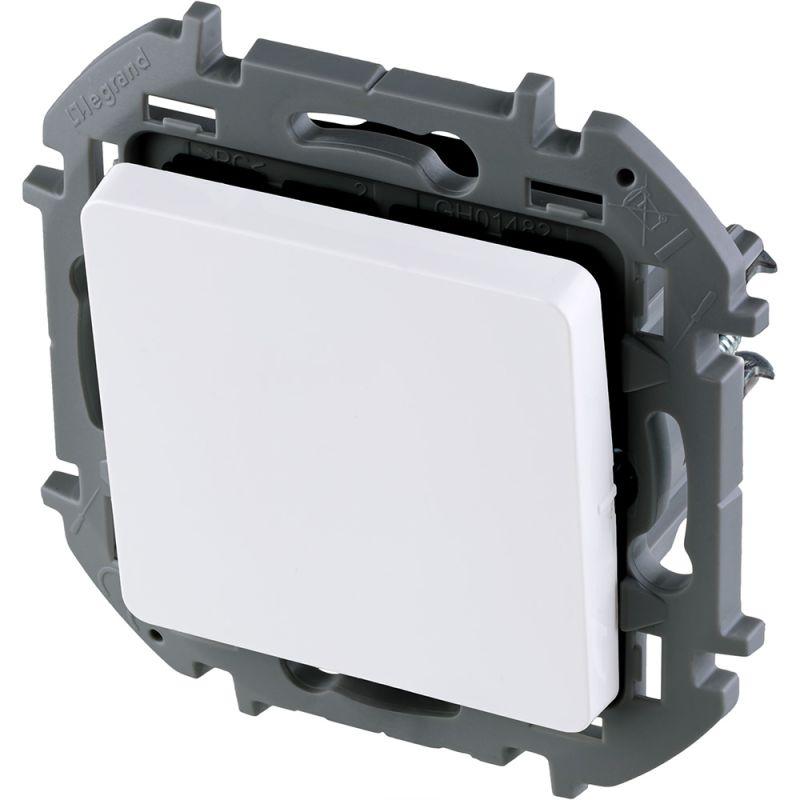 Выключатель кнопочный Inspiria 6А 250В без фиксации НО/НЗ механизм бел. IEK 673690