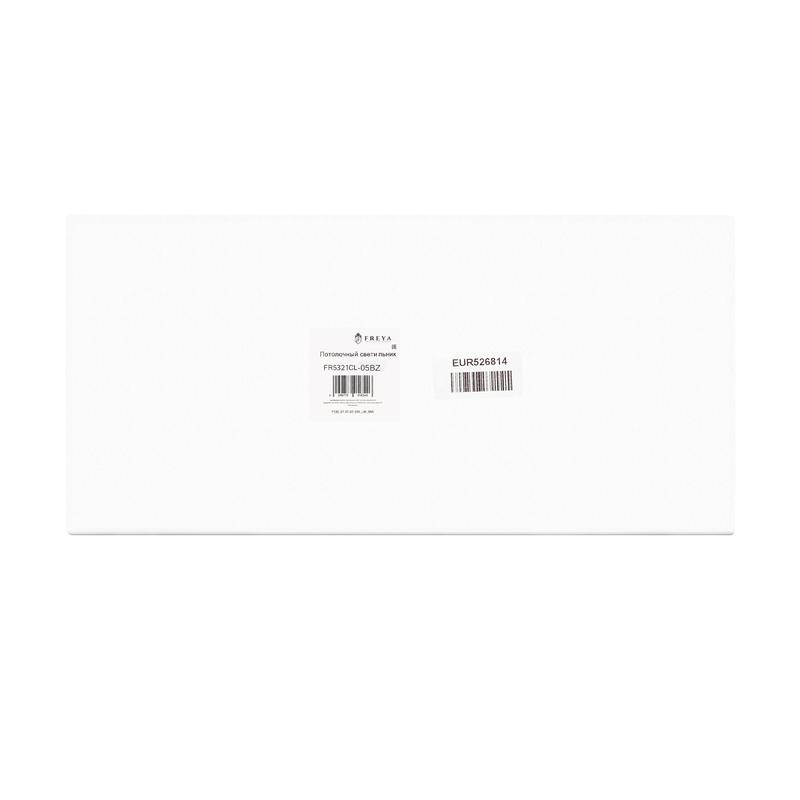 Светильник Jewel 40Вт E14х5 IP20 потолочн. Freya FR5321CL-05BZ