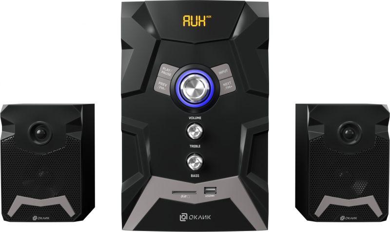 Колонки OK-441 2.1 черн. 50Вт BT 2110B ОКЛИК 1086334