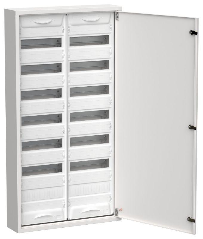 Корпус ЩРн-168 (2х84) TITAN 5 1085х570х140 IP31 метал. бел. IEK TI5-50-N-2X084-31