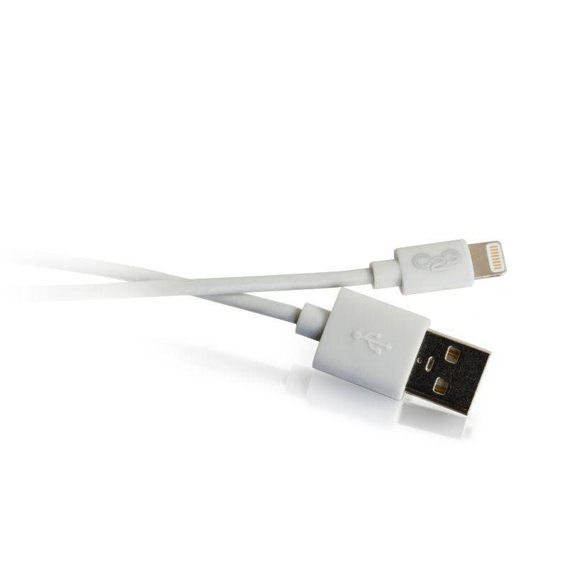 Кабель USB A M/Lightning M 1м Leg 039862