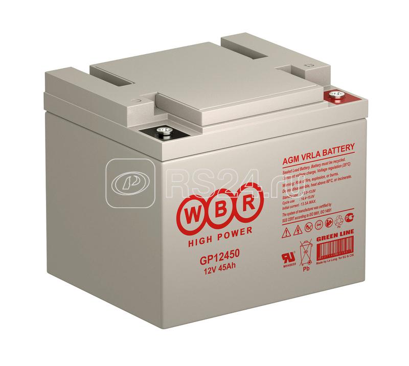 Аккумулятор 12В 45А.ч WBR GP12450 WBR