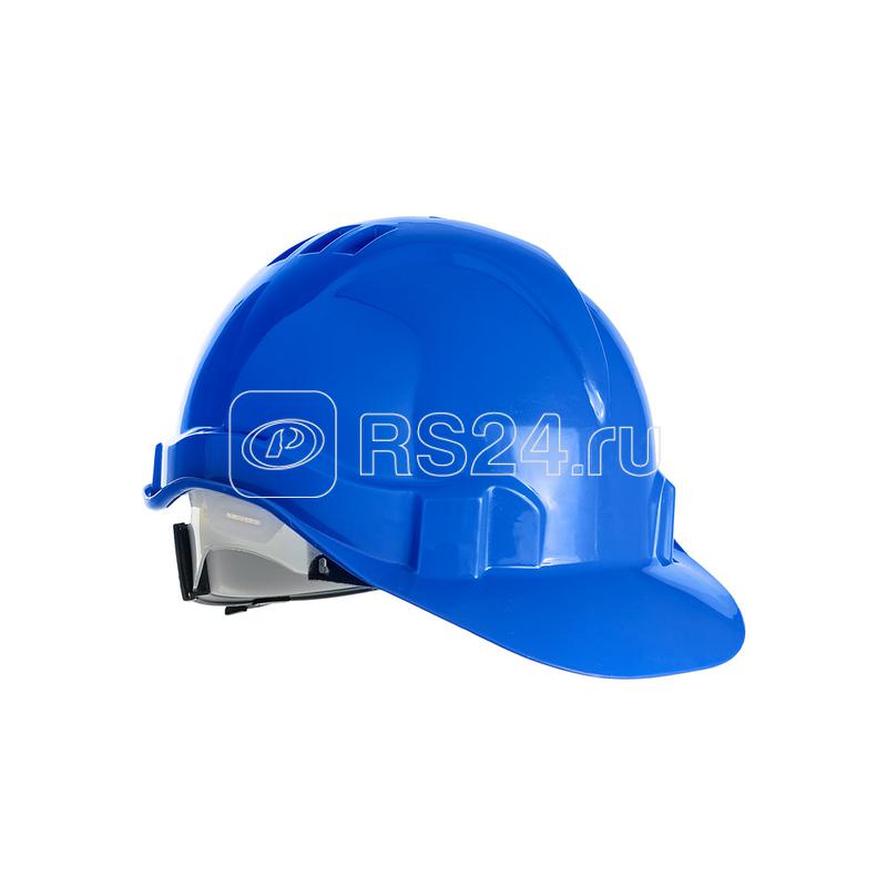 Каска Европа текстиль храповик син. ЕЛАНПЛАСТ КАС102-С