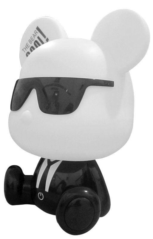 Светильник настольный KD-894 C41 LED 3Вт диммир. COOL черн./бел. Camelion 13900