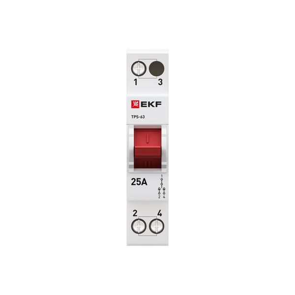 Переключатель трехпозиционный ТПС-63 1P 25А PROxima EKF TPS125