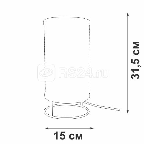 Светильник настольный 1xE27 макс. 40Вт Vitaluce V4921-1/1L