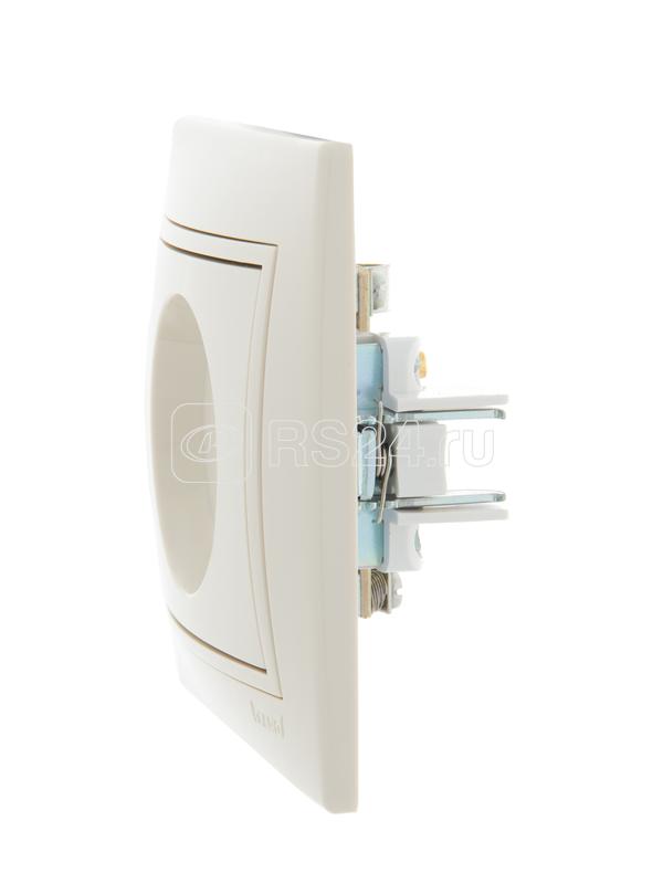 Розетка телевизионная проходная TV СП Mira крем./крем. LEZARD 701-0303-129