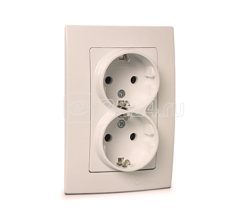 Розетка 2-я С/З Makel 32010082