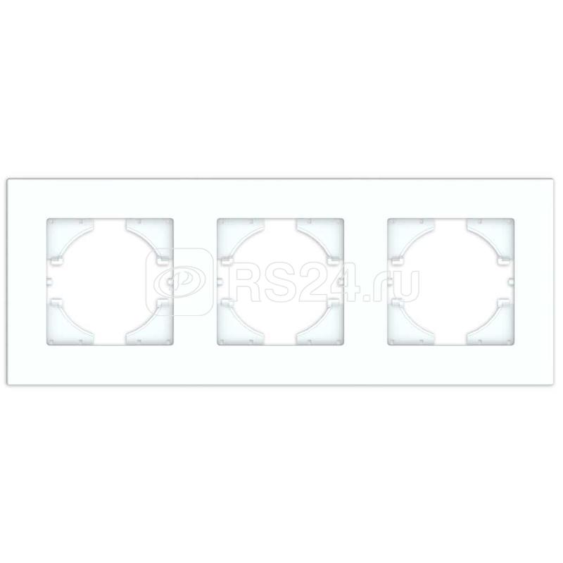 Рамка 3-местн City бел. GUSI С1113-001