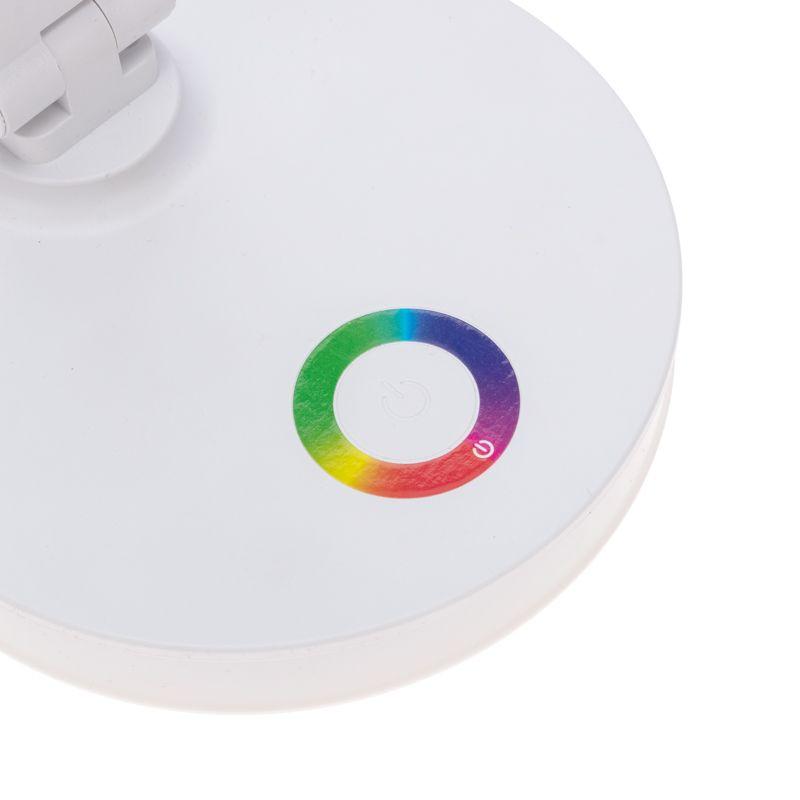 Светильник настольный LED 12Вт с RGB-ночником бел. Rexant 75-0226