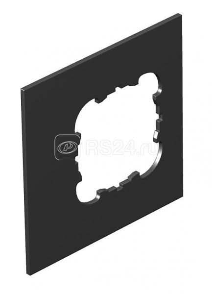 Крышка для напол. бокса Telitank на 1 устройство EKR полиамид T8NL P2 9011 черн. OBO 7408458