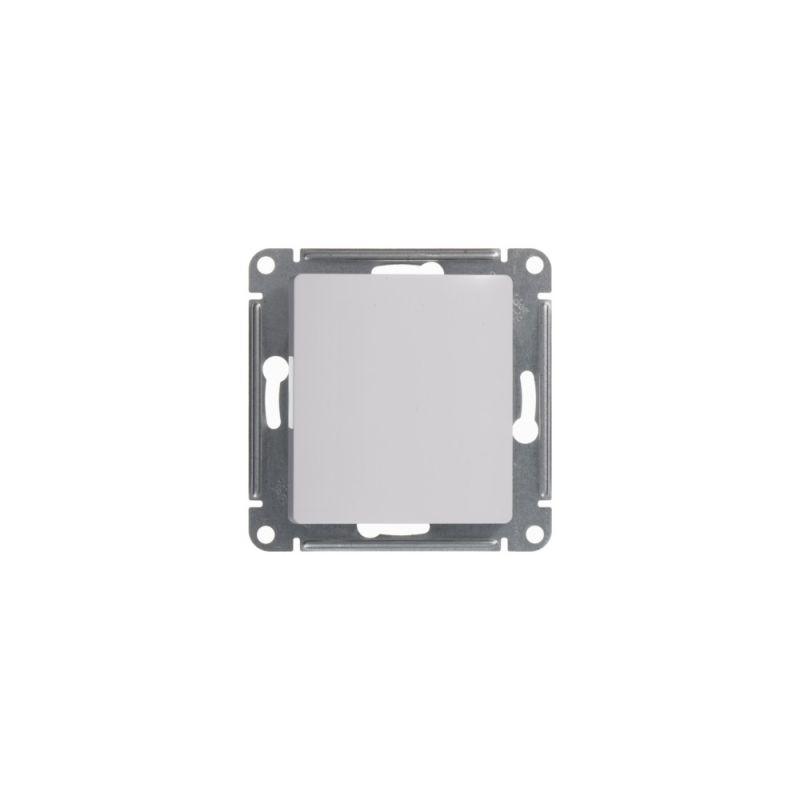 Кнопка нажимная 1-кл. СП Glossa 10А IP20 (сх. 1) 10AX механизм бел. SE GSL000115