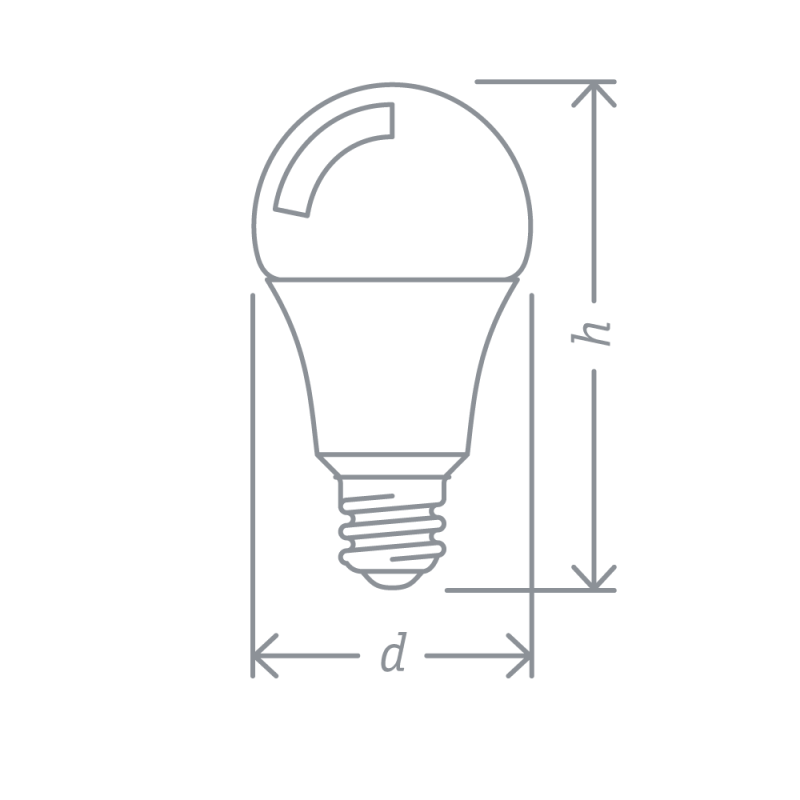 Лампа светодиодная 61 476 NLL-A60-10-24/48-4K-E27 10Вт грушевидная матовая 4000К нейтр. бел. E27 800лм 24-48В низковольтная Navigator 61476