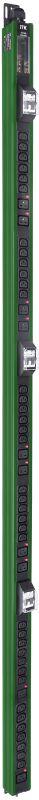 Блок распределения питания BASE PDU PV1113 45U 3ф 32А 38C13 10C19 6м IEC60309 зел. ITK BS-PV46-38C13-10C19-13-02