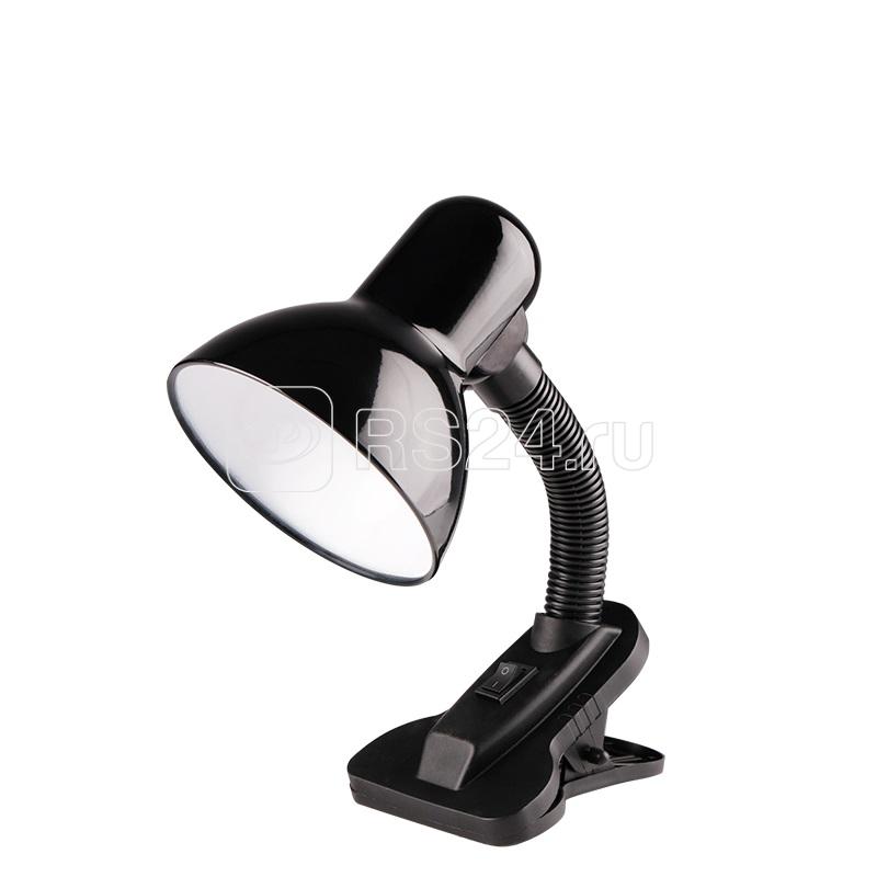 Светильник настольный TBL-04 1х40Вт Е27 (прищепка: гибкая стойка) IP20 черн. ФАZА 5059474