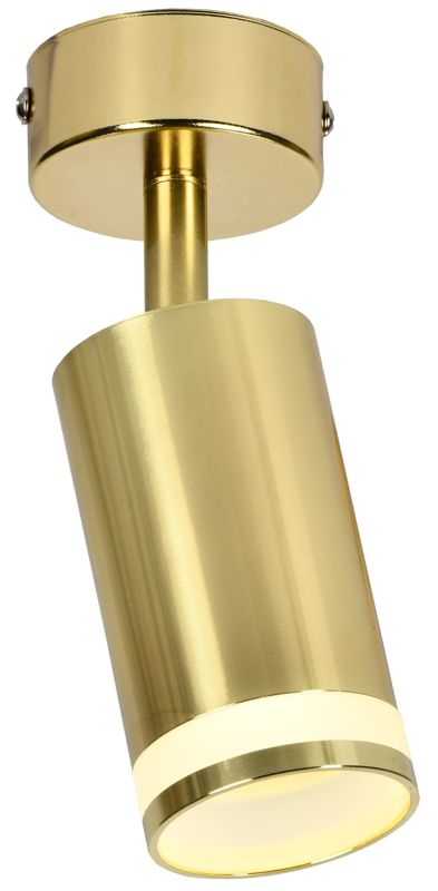 Светильник 4006 GU10 настенно-потолочный золото IEK LT-USB0-4006-GU10-1-K22