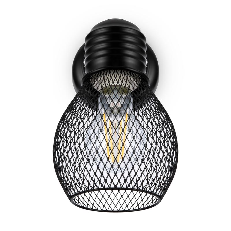 Светильник Kaisa 60Вт E27х1 IP20 бра настен. Freya FR5069WL-01B