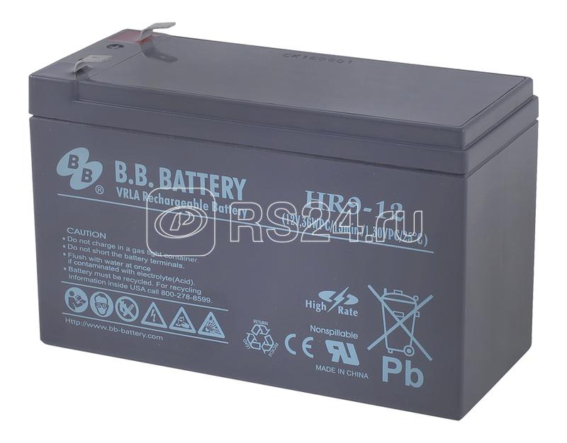 Аккумулятор 12В 9А.ч HR 9-12 B.B. Battery