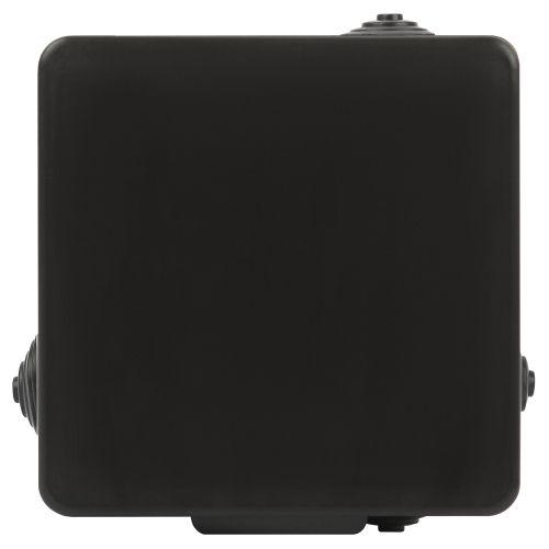 Коробка распаячная ОП 100х100х50мм с гермовводами 8 входов IP54 черн. KOR-100-100-50-8g-B Эра Б0061777