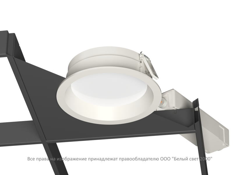 Светильник аварийный BS-DL-10-L1-LED V04 White 4000К Белый Свет a30135