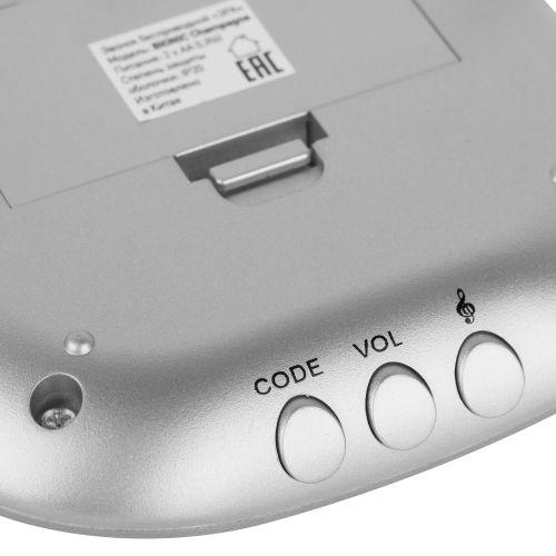 Звонок беспроводной BIONIC Silver ЭРА Б0017749