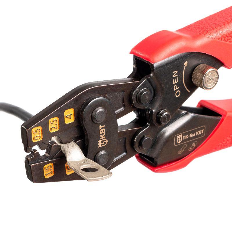 Пресс-клещи ПК-6м КВТ 78865
