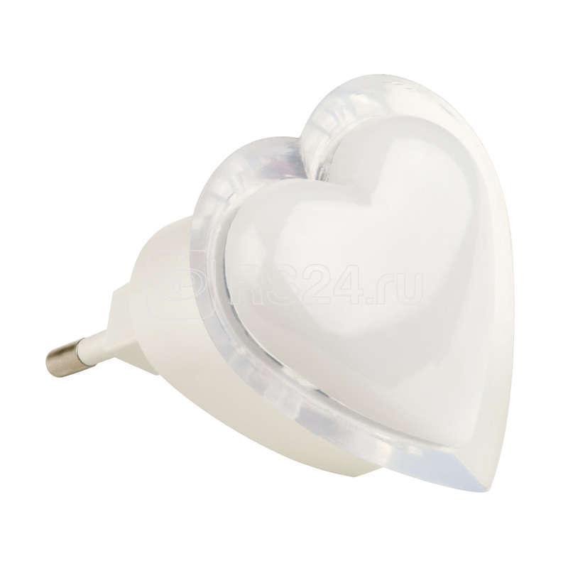 Светильник-ночник DTL-308-Сердечко/RGB/3LED/0.5Вт без выкл. блист. Uniel 10321