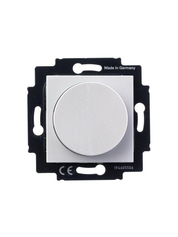 Светорегулятор поворотно-нажимной Levit 60-600Вт R жемчуж./ледяной ABB 2CHH942247A6068