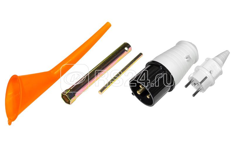 Генератор/электростанция/бензогенератор инверторный SGG 5000Ei с колесами ТСС 060040