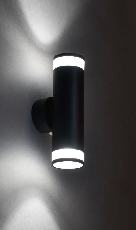 Светильник 4009 настенный под лампу 2хGU10 черн. IEK LT-UBB0-4009-GU10-2-K02